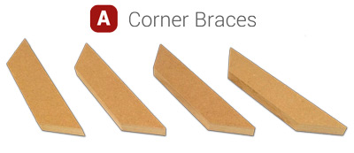 Easywrappe Pro Corner Braces